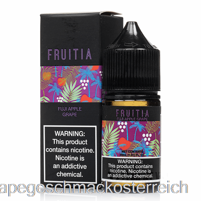 Fuji-Apfeltraube – Fruitia-Salze – 30 Ml, 50 Mg Vape-Geschmack